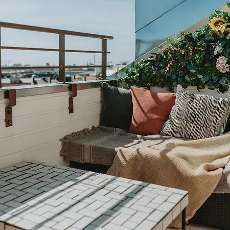 Seaview Loft With Private Balcony And Sauna 赫尔辛基
